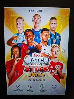 Topps Match Attax Champions League EXTRA 24/25 - Karten  aussuchen 190 - 362 !!!