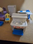 Vintage Kameny Dollhouse Furniture Kitchen/bedroom/bathroom — photo 10