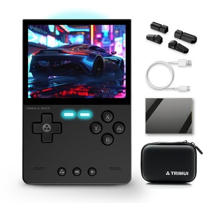 Trimui Brick Handheld Game Console 3.2-inch 1024 * 768 IPS Screen 3000mAh Tri...