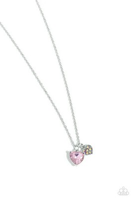 Paparazzi DEVOTED DELICACY, Pink, Necklace  NWT