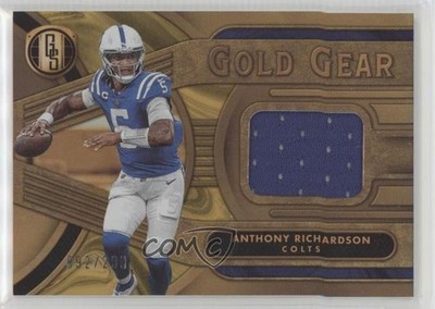 2024 Panini Gold Standard Gold Gear 92/299 Anthony Richardson #GG-ARN 0v82