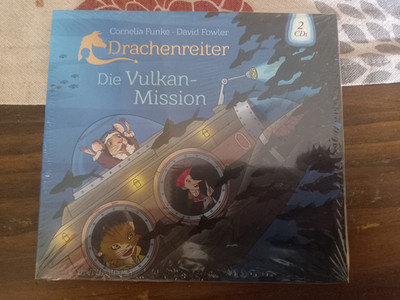 CD - Hörspiel - Cornelia Funke - Drachenreiter - Die Vulkan-Mission - 2 CDs