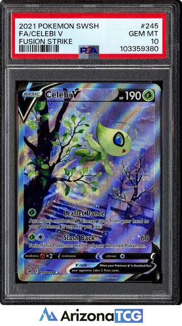 Celebi V #245 (Fusion Strike (2021))