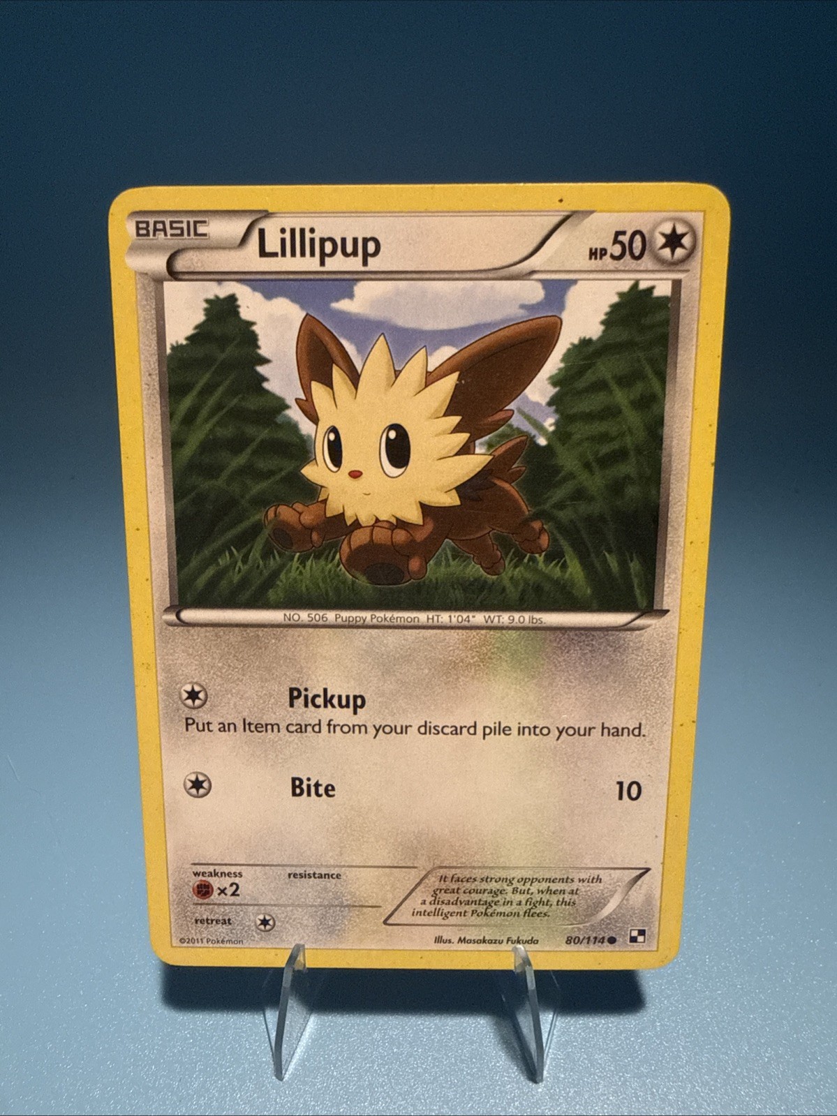 Pokemon TCG Black and White Lillipup (80) 80/114