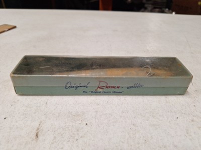 Original RAPALA Wobbler Floater 18 S  7'' Finnish Vintage Minnow Silver Finland