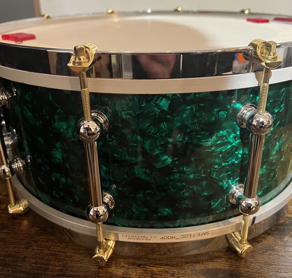 Custom Built Maple Snare 2024 Brass Hardware 14 x 5.5 - Image 4 of 4