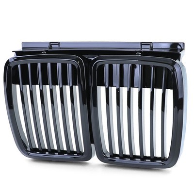Sport Kühlergrill Performance Schwarz Glanz passend für BMW 3er E30 82-94