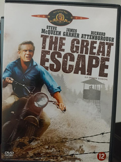 DVD La Grande évasion Steve Mc Queen GUERRE couv anglaise mais VF dispo
