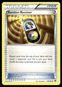 2016 XY - Fates Collide Random Receiver Uncommon #109