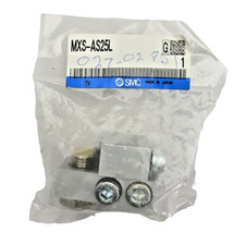 SMC MXS-AS25L Stroke Adjuster 25mm MXS Guided Cylinder 5mm Adjustment