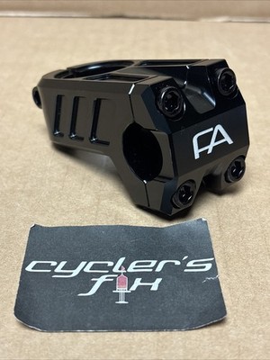 TakeOff FreeAgent TEAM CNC 1 1/8th Blk Threadless Front Load Race Stem BMX Bike