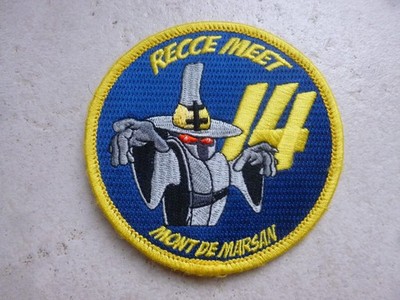 Mirage F-1 Squadron RECCE MEET Mont de Marsan Air Force Patch