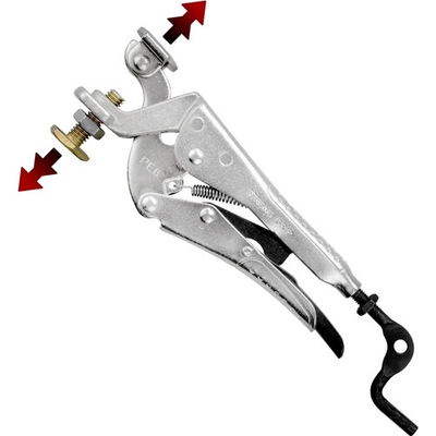 #ad PE6 Expand O Ergonomic Clamping Pliers Magnetic V Pads 500LBS Pressure $56.96