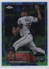 2023 Chrome Update Blue & Green Lava Lamp Refractor 32/125 Carlos Vargas 1b3s