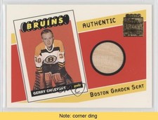 2001-02 Topps/O-Pee-Chee Archives Arena Seats Gerry Cheevers #AS-GC HOF READ 2po