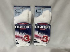 2 Pairs Thorlos Max Protection Uniform Crew Socks Medium IMPERFECT