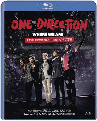 One Direction - Where We Are: Live from San Siro Stadium Blu-ray