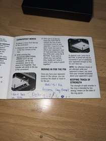 WWF WrestleMania Challenge NES Video Game with Manual PAL NES Nintendo boxed