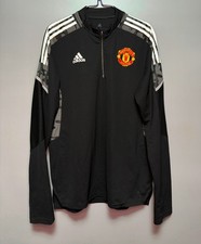 MANCHESTER UNITED ENGLAND 2021/2022 SHIRT JERSEY KIT TRAINING TOP ADIDAS SIZE L 