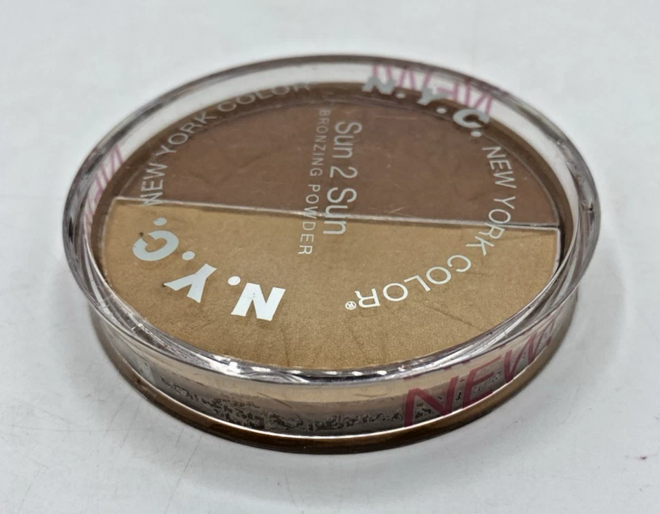 N.Y.C Sun 2 Sun All Over Bronzing Powder 717A Bronze Gold New Sealed Makeup - Image 3 of 4