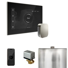 Mr. Steam BXBKPN XButler Steam Shower Control Package Black Polished Nickel