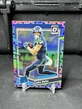 2023 Donruss Optic  Rated Rookie Card Jake Bobo #288 Stars Prizm RC Seahawks. rookie card picture