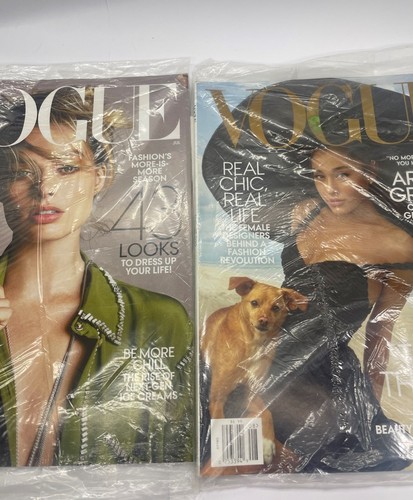 Lot 2 2019 NOS VOGUE Magazines Ariana Grande Margot Robbie New In Shrink Read