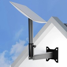Roof Wall Mount for Starlink Gen 2 V2 Dish Height Adjustable Steel Bracket Kit