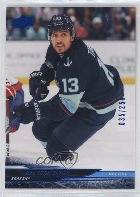 2024-25 Upper Deck Series 2 Deluxe 35/250 Brandon Tanev #392 0nr3