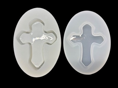 Handmade Cross Trinket Box Mold For Resin