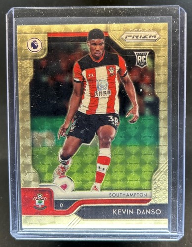 2019 Chronicles Kevin Danso RC Premier League Prizm Update Gold Vinyl #/5