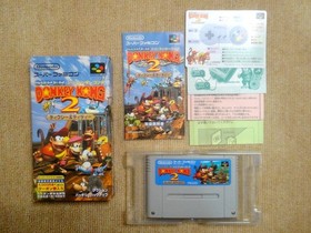 Nintendo Super Famicom SFC Super Donkey Kong 2 Dixie Diddy