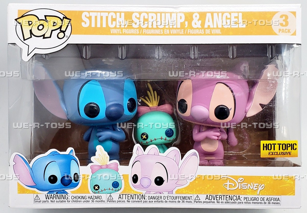 funko pop アレステッド・ディベロップメント ３点セット Funko POP Disney Stitch Scrump and Angel Vinyl Figure 3 Pack