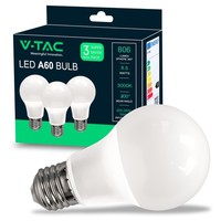 LED GlüHbirne E27 85W 806Lm 3000K Warmweiß V-Tac A60 Energiesparlampe