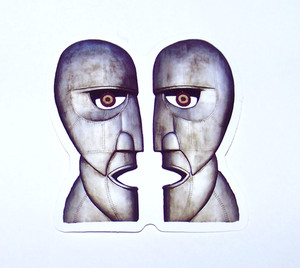 ADESIVO PRESPAZIATO MUSICA PINK FLOYD HARD ROCK
