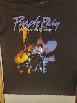Prince & The Revolution Purple Rain Movie Official Merch. Large T-Shirt