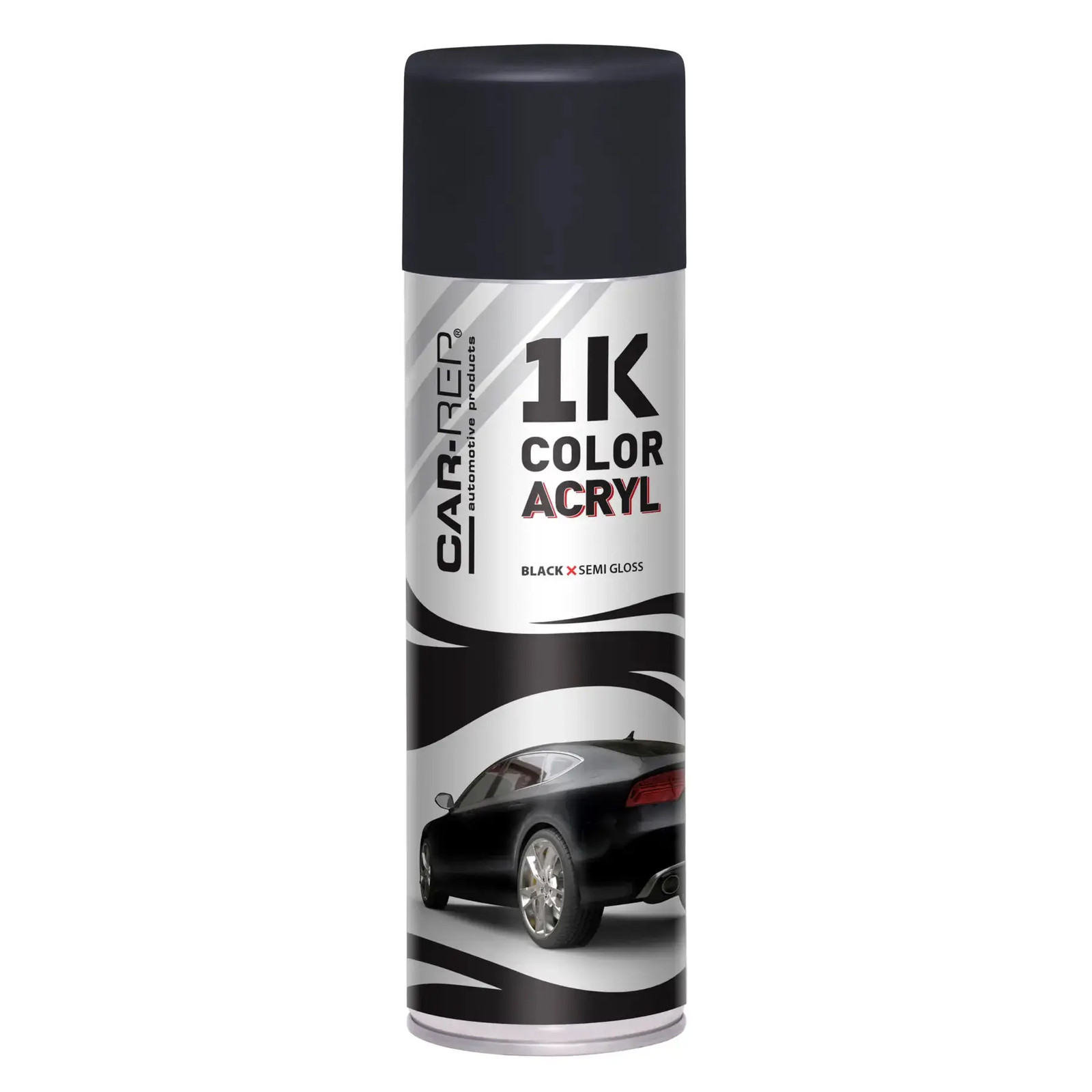 x3 Maston Car-Rep Auto Spray Paint Black Semi-Gloss Acryl 500ml