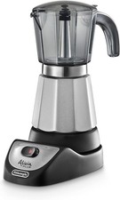 De'Longhi EMKP42.B Alicia PLUS - Elektrische Moka-Kaffeemaschine Mokkakanne