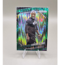 Panini Prizm 2025 Aaron Glenn #47 New York Jets Green Prizm NFL Football