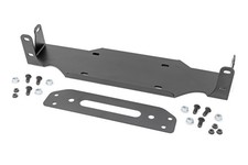 Winch Mounting Plate For 18-26 Jeep Jl Wranglerjt Gladiator Woe Steel Bumper