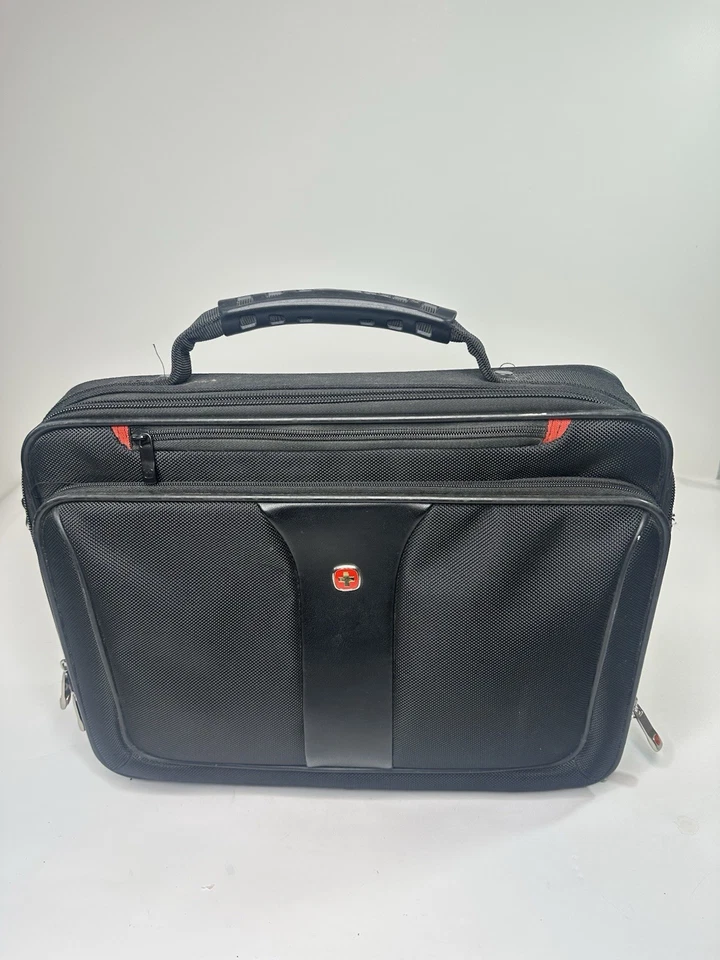 Estuche para computadora portátil Wenger Swiss Bolso de hombro Messenger Maletín de mano Foto 2 de 4