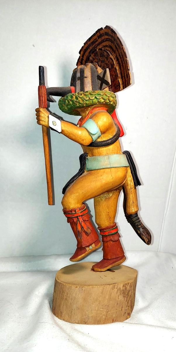 Hopi Laguna Gambler Kachina by Patrick Howesa | eBay