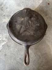 Vintage Lodge Cast Iron 4 In 1 Combo Cooker Double Skillet USA Made 8 FS D