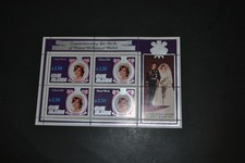 COOK ISLANDS SCOTT #682C PRINCE WILLIAM INSCRIBED SOUVENIR SHEET MNH SET