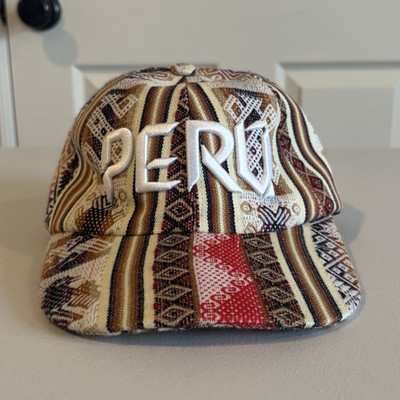 Peru Men s Geometric Pattern Adjustable Hat
