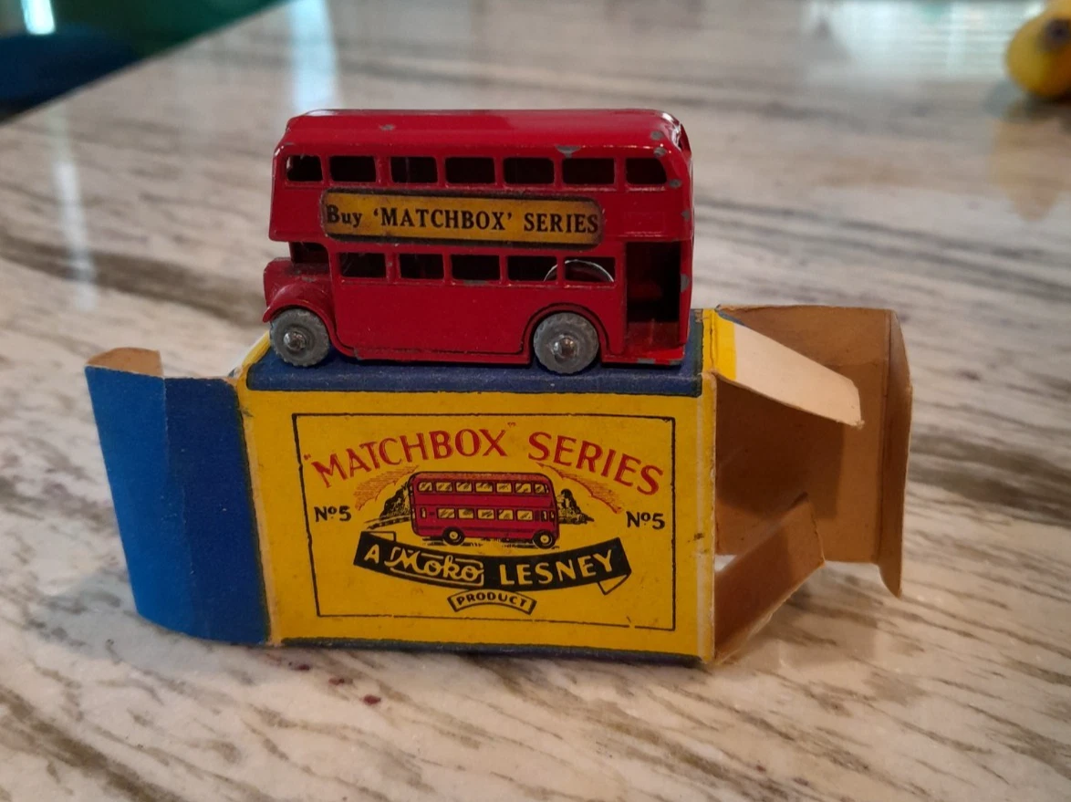 Matchbox 1954 Year of Manufacture Bus Vintage Manufacture Diecast