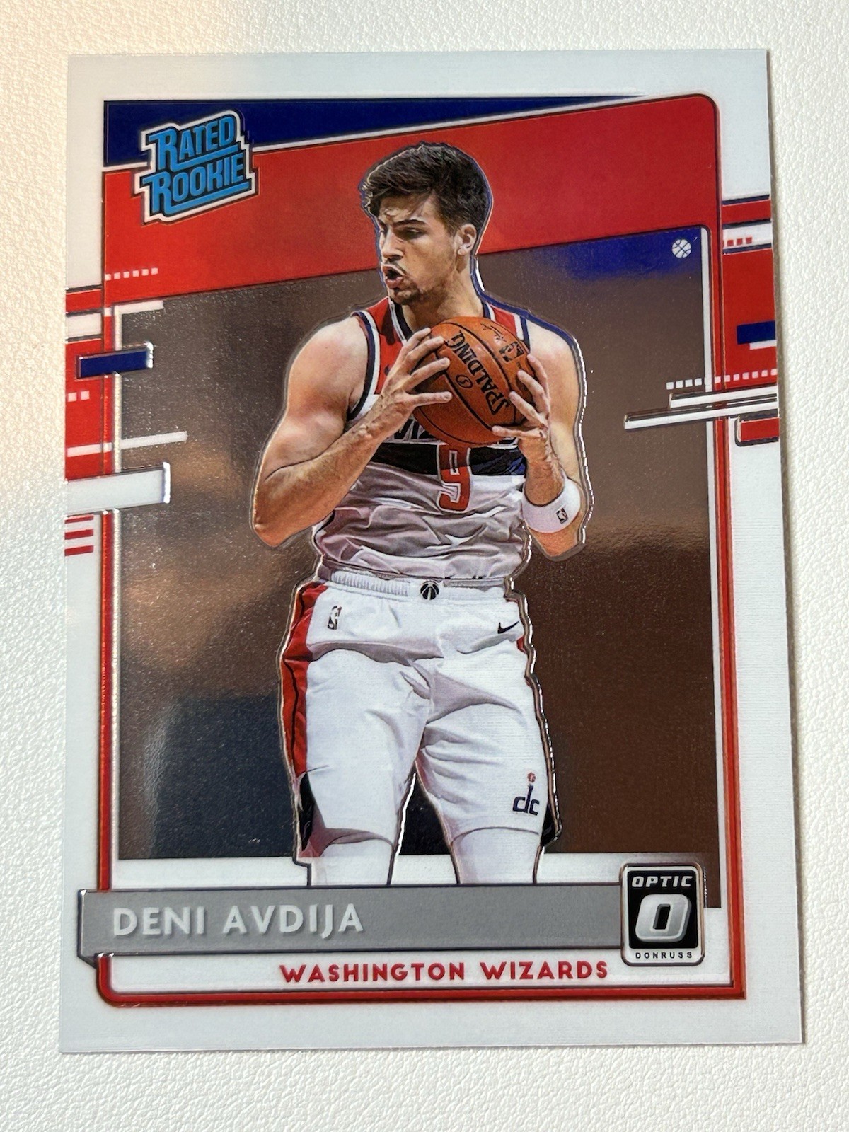 2020-21 Panini Donruss Optic - Rated Rookie Deni Avdija #159 (RC)