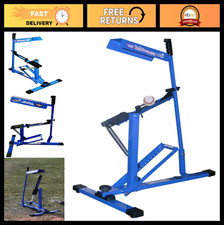 Blue Flame Pitching Machine for Baseball & Softball - Adjustable Speed, Durable