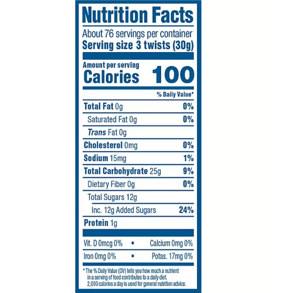 Jarro de doces a granel RED VINES Twists original alcaçuz vermelho 5 libras. - Imagem 4 de 4