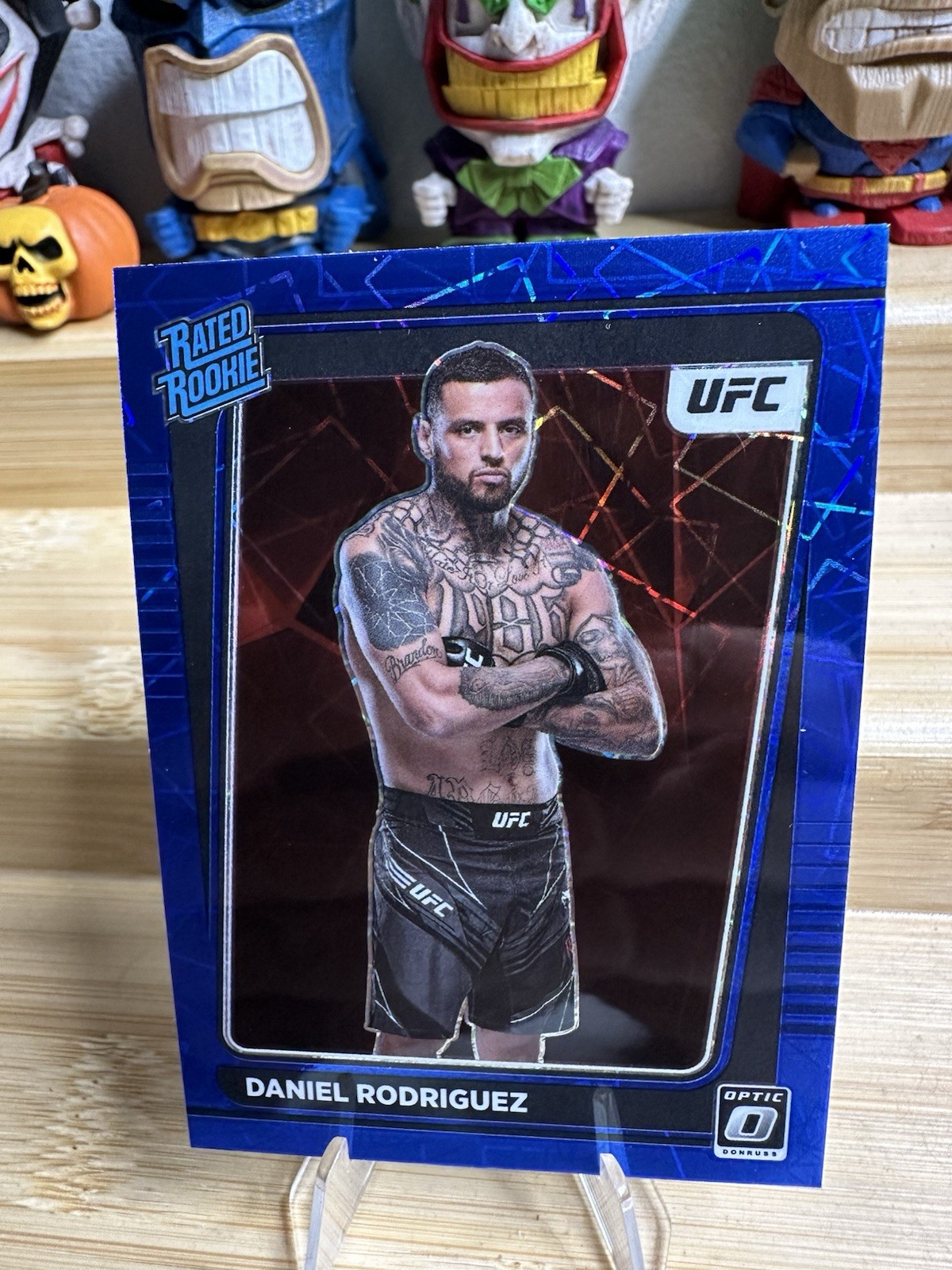 Daniel Rodriguez (RC) Blue Velocity Rated Rookie 2022 Donruss Optic UFC #109